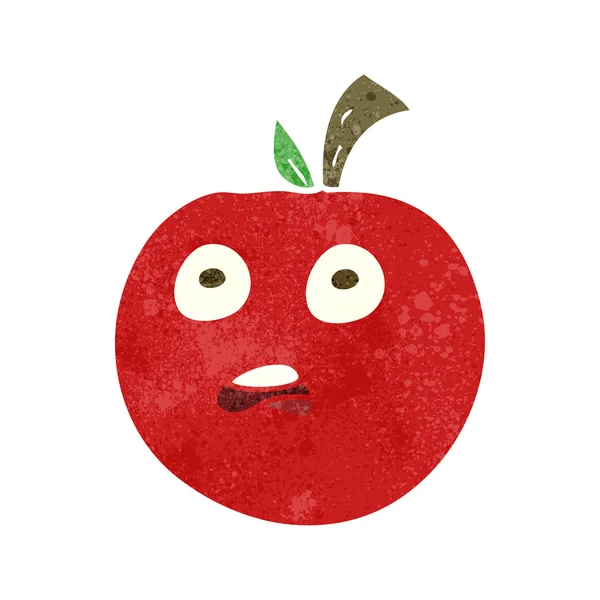 Tomate de desenho animado retro — Vetor de Stock