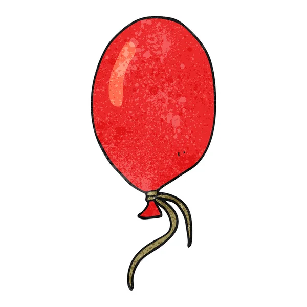 Ballon de dessin animé texturé — Image vectorielle