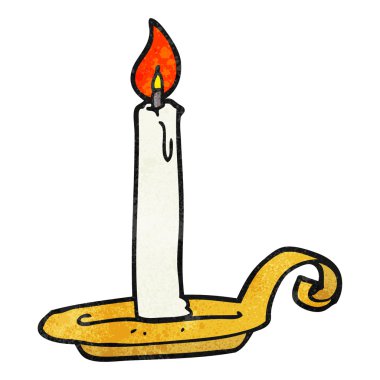 dokulu çizgi film mum yakma