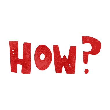 Retro çizgi film nasıl? işareti