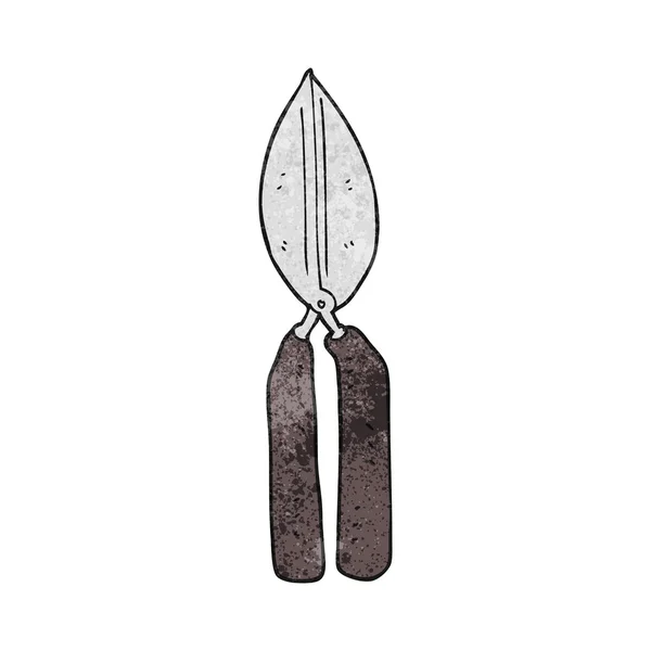 Teksturowane kreskówka nożyce — Wektor stockowy