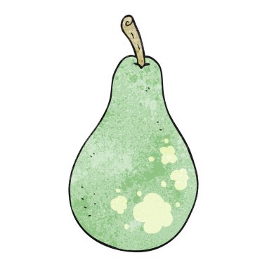 dokulu karikatür armut