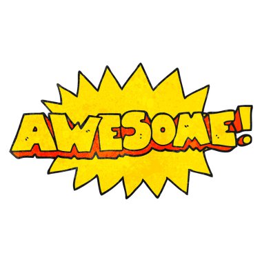 awesome dokulu karikatür Not
