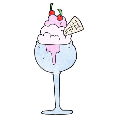 dokulu karikatür dondurma