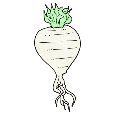 dokulu karikatür şalgam