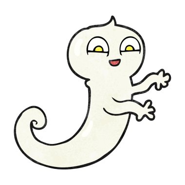 dokulu karikatür hayalet