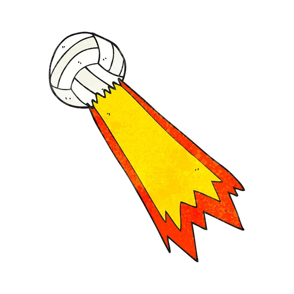 Dekorativní kreslená fotbalový míč — Stockový vektor