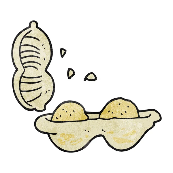 Текстурированный арахис — стоковый вектор