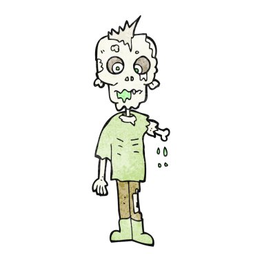 dokulu çizgi film zombi