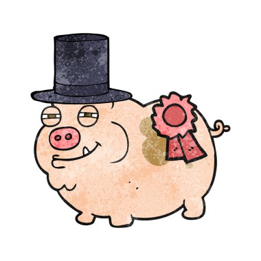 dokulu çizgi film Ödülü kazanan domuz