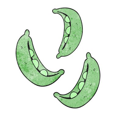 dokulu karikatür bezelye