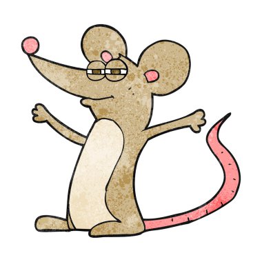 dokulu karikatür fare