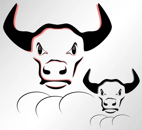 Bull head — Stock Photo, Image
