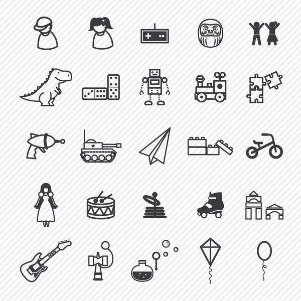 oyuncak simgeler set.illustration eps10