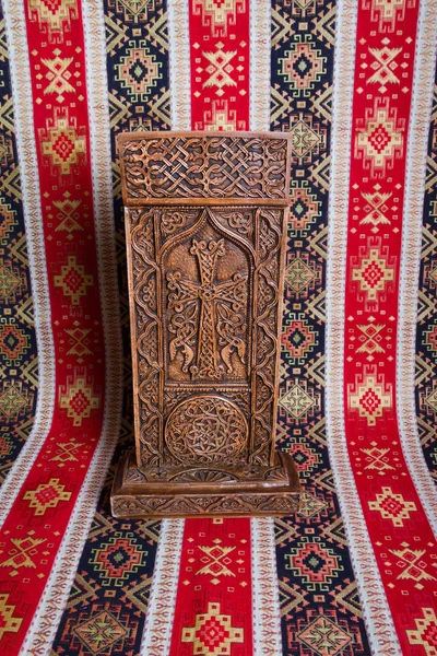 Armeense khachkars handgemaakte — Stockfoto