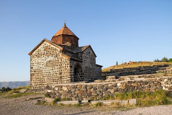 Sevan klášter na poloostrově, Arménie — Stock fotografie