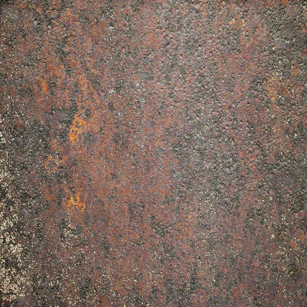 Rusty Metal Starý Rezavý Kovový Povrch Strukturované Rezavé Pozadí Přírodní — Stock fotografie