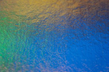 Renkli doku. Soyut tozlu gradyan doku. Seçici yumuşak odak