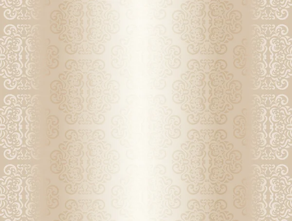 Fond champagne de luxe avec motif ornement — Image vectorielle