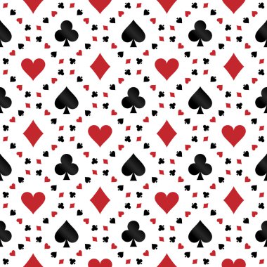 Poker kartları sembolleri ile Seamless Modeli