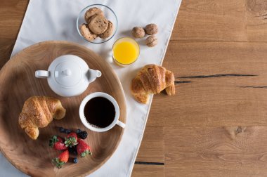 Sağlıklı kahvaltı evde