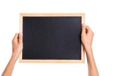 Boş tahtayı gösteren el