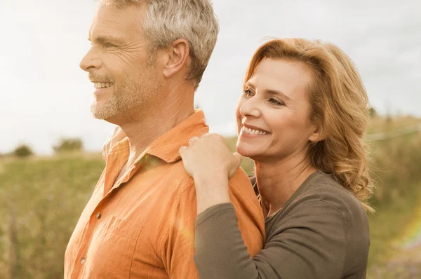 Senior couple carefree — Stock Photo, Image