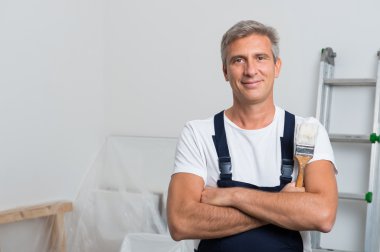 Mutlu ressam portresi