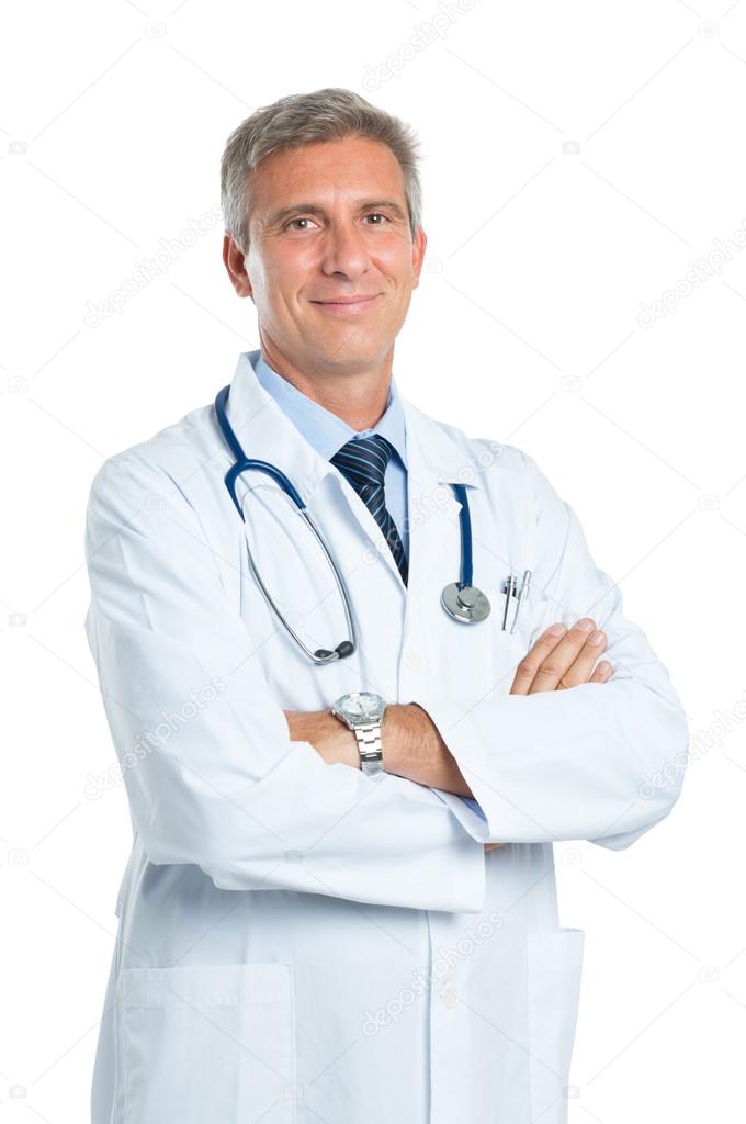 Confident Mature Doctor