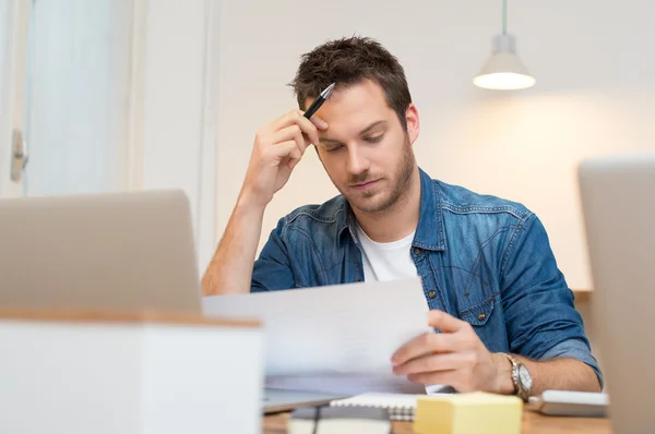 Druk werken — Stockfoto