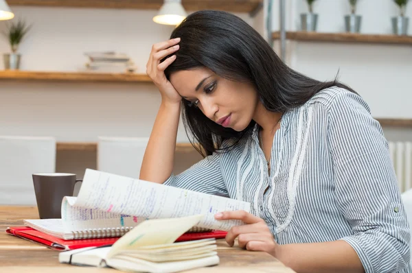 Voorbereiding op de examens van de Universiteit — Stockfoto