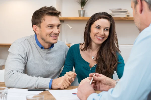 Financiële raadpleging — Stockfoto