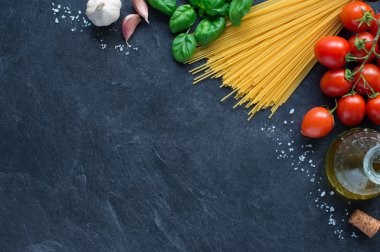 Ingrdients İtalyan makarna için