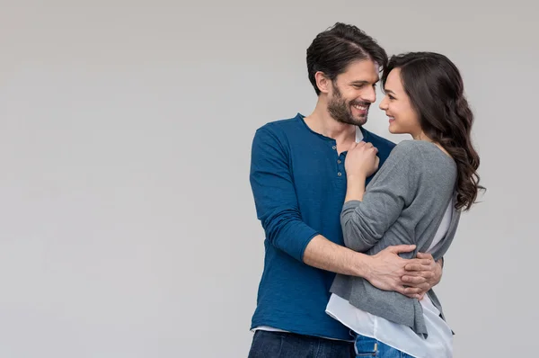 Loving couple embracing — Stock Photo, Image