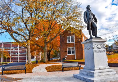 Hamilton Ulusal Parkı Paterson Heykeli.
