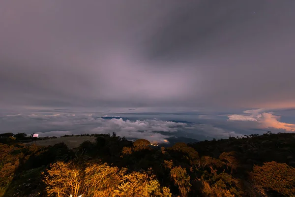Top Van Berg Kinabalu Sabah Borneo Maleisië Kinabalu Met 4095 — Stockfoto