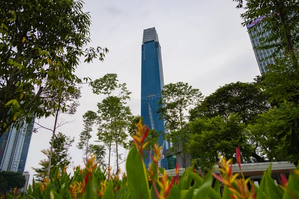 Kuala Lumpur Malasia Octubre 2020 Intercambio 106 Metrópolis Malaya Kuala — Foto de Stock