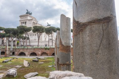 İtalya 'daki Roma manzarası çok güzel. Tarihi kalıntılar, ünlü anıtlar, şehrin sokakları. Batı kültürünün mimari simgesi. Mükemmel bir yolculuk yeri. Kolezyum gibi eşsiz mimari hazinelerin yuvası., 