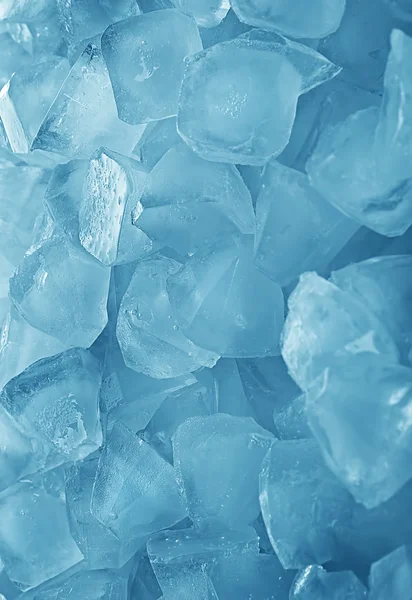 Tło z kostkami lodu — Zdjęcie stockowe