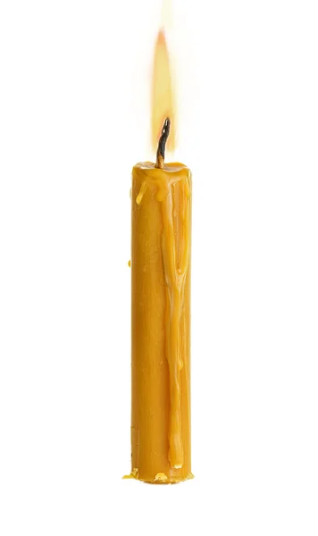 Wax candle — Stock Photo, Image