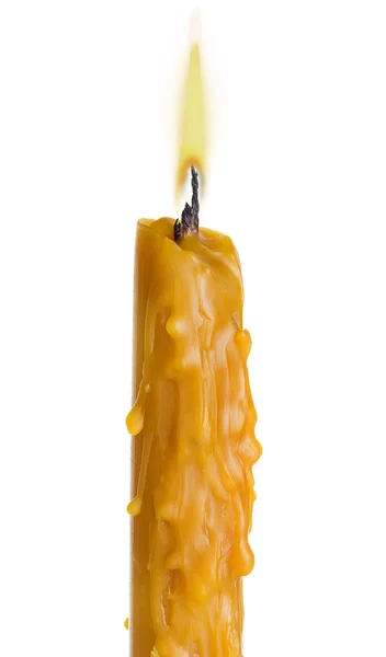 Восковая свеча — стоковое фото