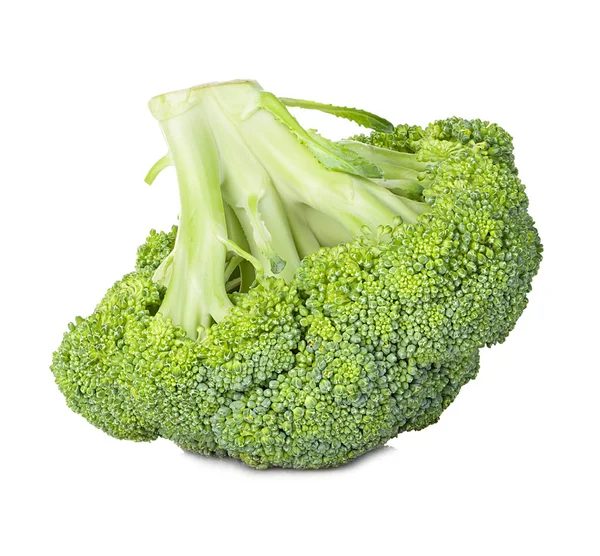 Brokoli beyaz arkaplanda izole edildi — Stok fotoğraf