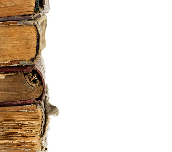 Eski kitapların arka plan — Stok fotoğraf