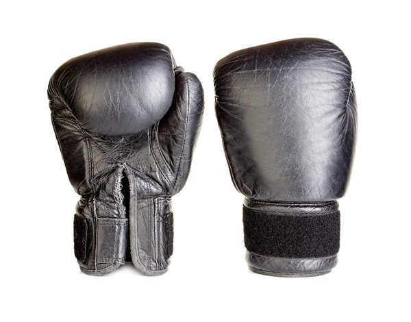 하얀 배경에 분리되어 있는 권투 장갑 — 스톡 사진