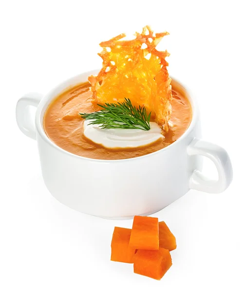 Cream soup — Stock Photo, Image