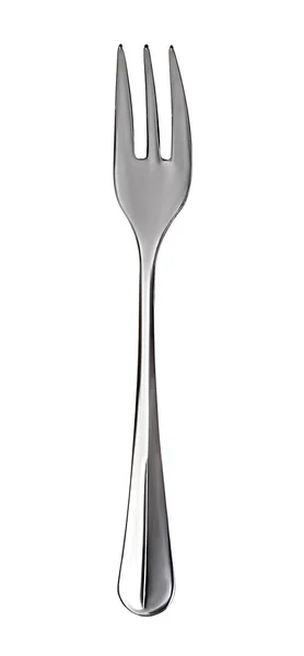Dessert fork isolated on white background — Φωτογραφία Αρχείου