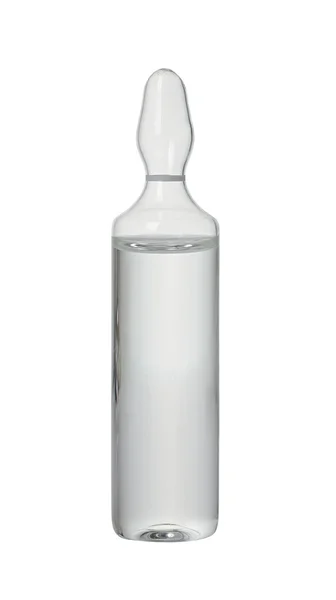 Ampull, vial isolerad på vit bakgrund — Stockfoto