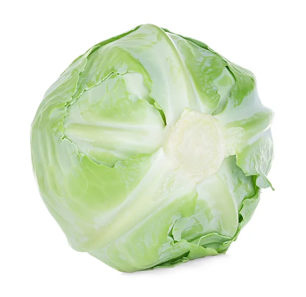 White cabbage isolated on white background — Stock Photo, Image