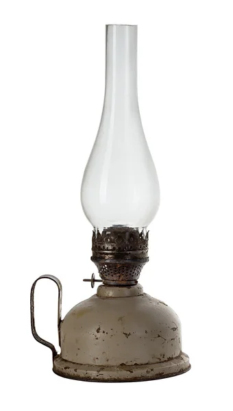 Lámpara de aceite aislada en blanco —  Fotos de Stock