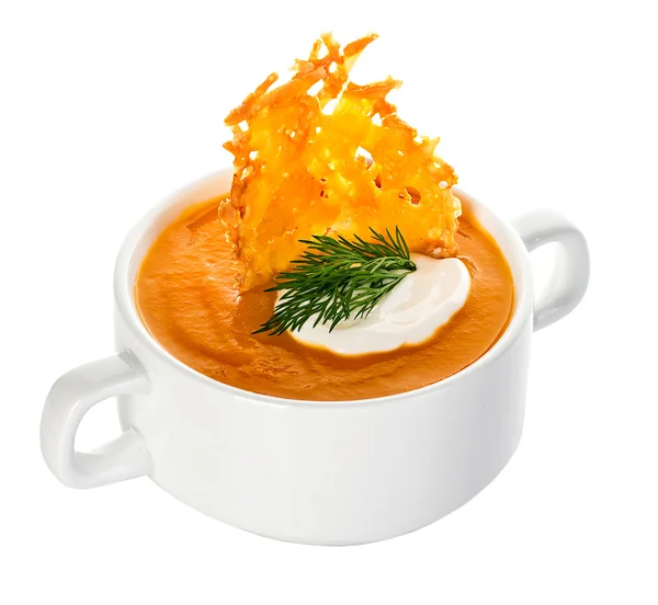 Cream soup — Stock Photo, Image